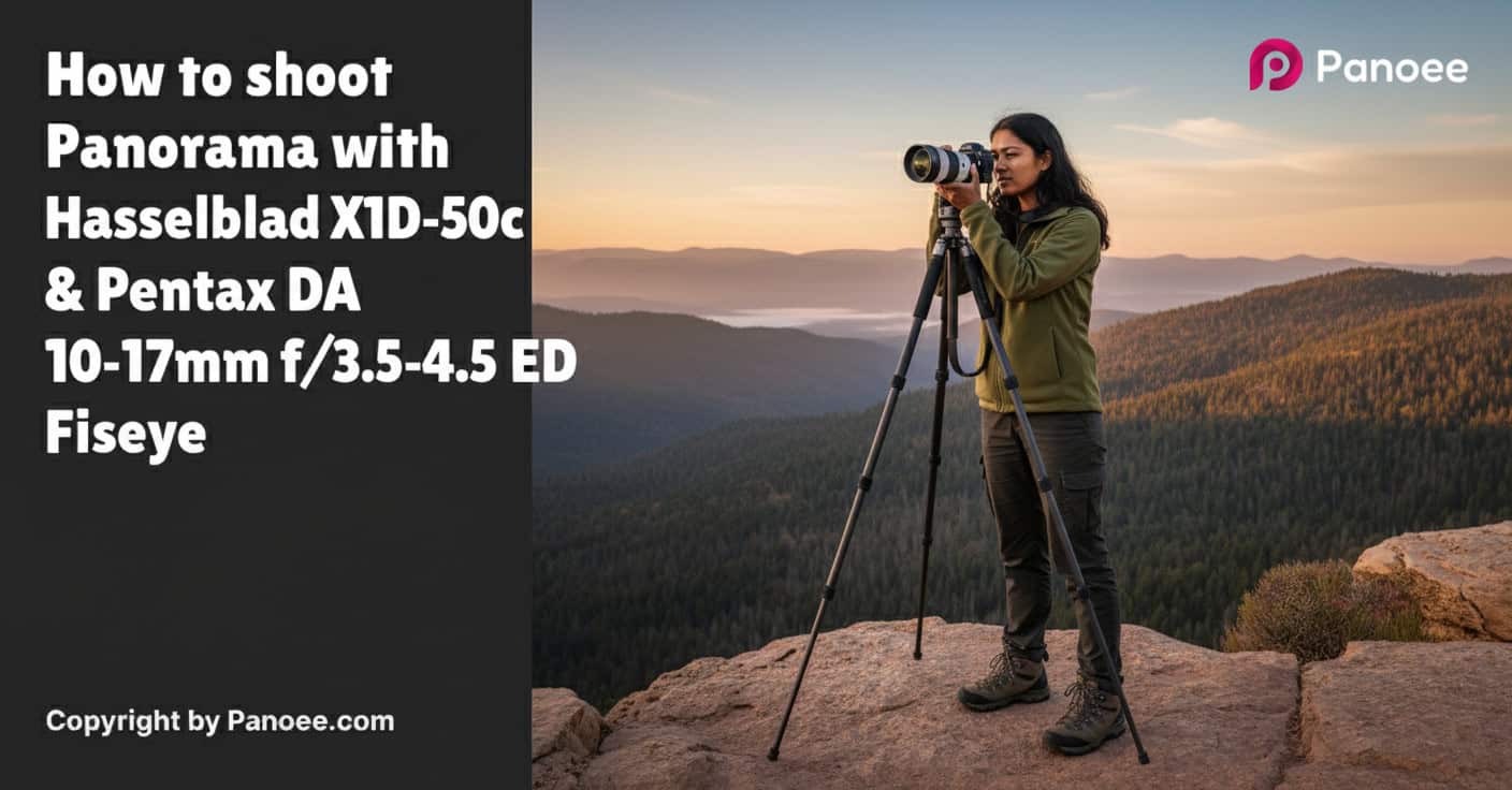 How to Shoot Panoramas with Hasselblad X1D-50c & Pentax DA 10-17mm f/3.5-4.5 ED Fisheye