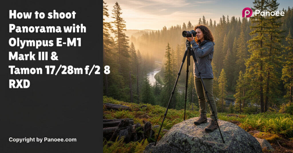 How to Shoot Panoramas with Olympus E-M1 Mark III & Tamron 17-28mm f/2.8 Di III RXD