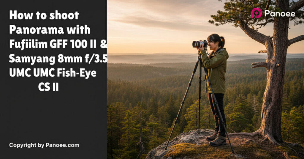 How to Shoot Panoramas with Fujifilm GFX 100 II & Samyang 8mm f/3.5 UMC Fish-Eye CS II