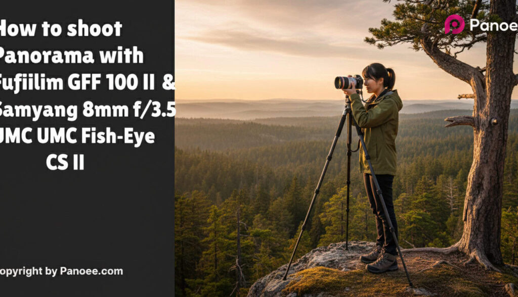 How to Shoot Panoramas with Fujifilm GFX 100 II & Samyang 8mm f/3.5 UMC Fish-Eye CS II