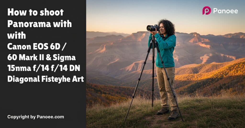 How to Shoot Panoramas with Canon EOS 6D / 6D Mark II & Sigma 15mm f/1.4 DG DN Diagonal Fisheye Art
