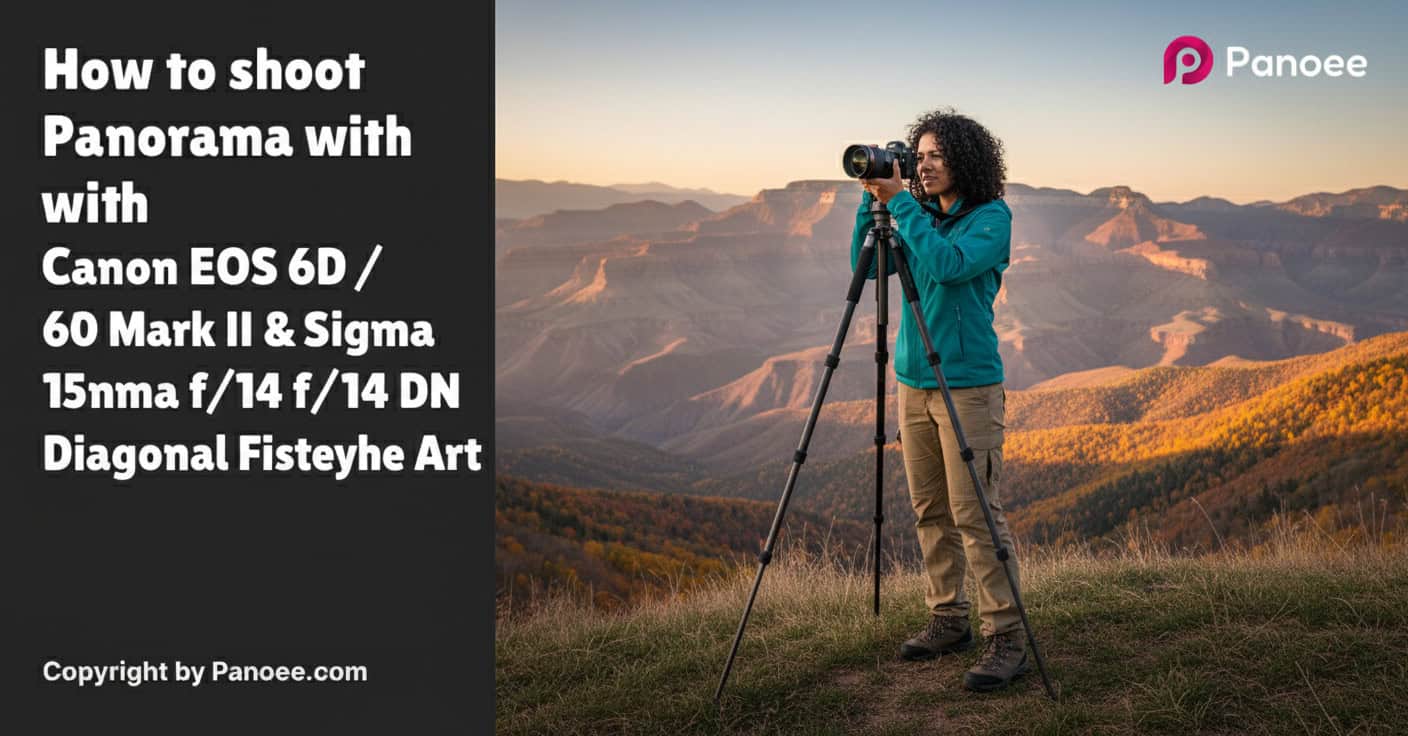 How to Shoot Panoramas with Canon EOS 6D / 6D Mark II & Sigma 15mm f/1.4 DG DN Diagonal Fisheye Art