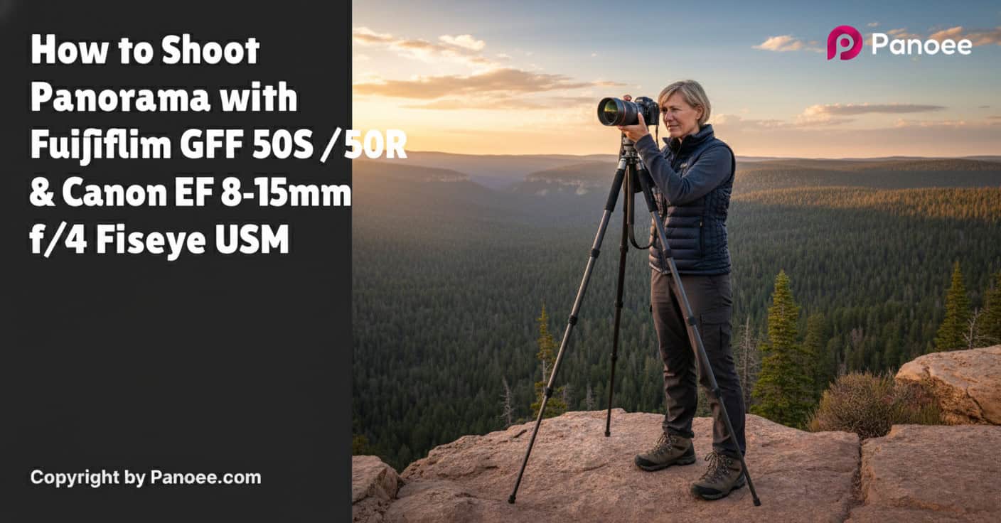 How to Shoot Panoramas with Fujifilm GFX 50S / 50R & Canon EF 8-15mm f/4L Fisheye USM