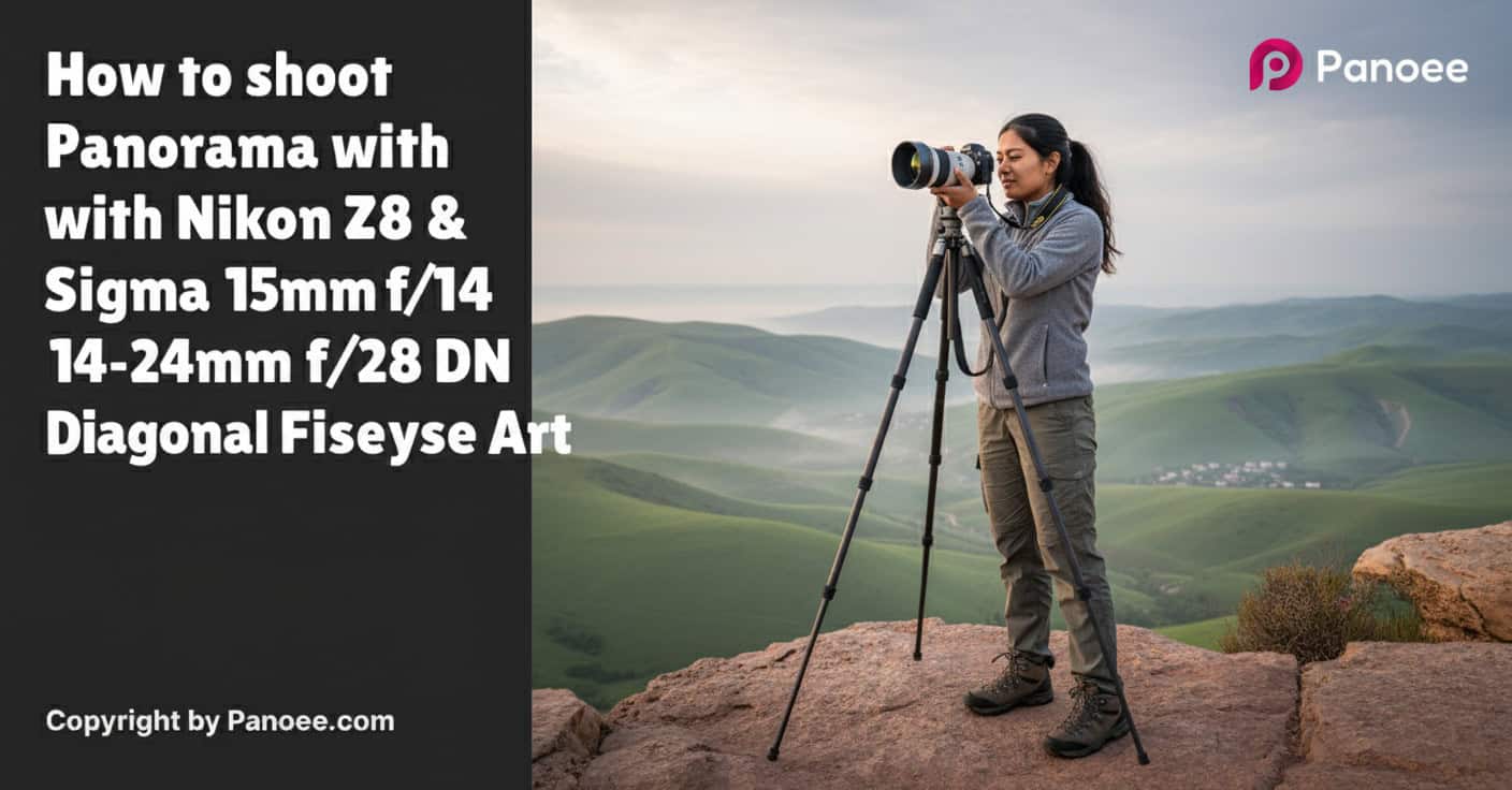 How to Shoot Panoramas with Nikon Z8 & Sigma 15mm f/1.4 DG DN Diagonal Fisheye Art
