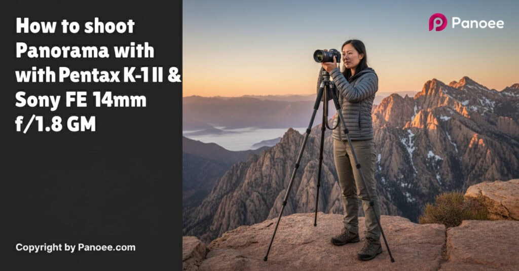 How to Shoot Panoramas with Pentax K-1 II & Sony FE 14mm f/1.8 GM
