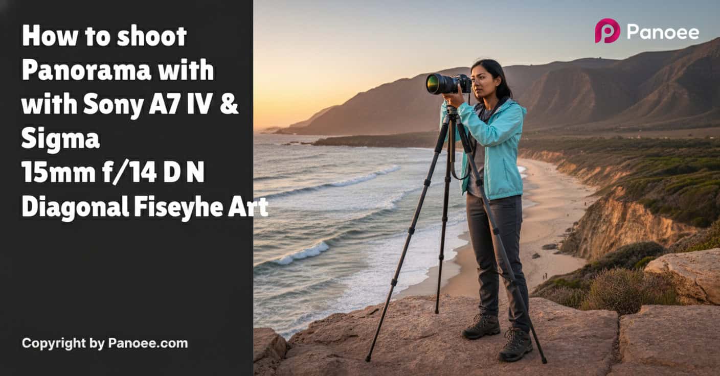 How to Shoot Panoramas with Sony A7 IV & Sigma 15mm f/1.4 DG DN Diagonal Fisheye Art