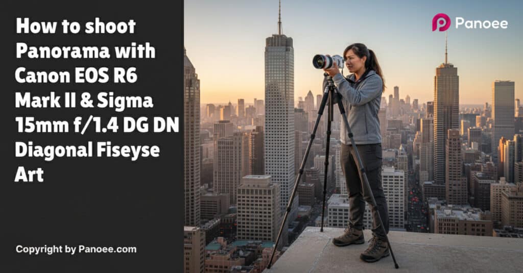 How to Shoot Panoramas with Canon EOS R6 Mark II & Sigma 15mm f/1.4 DG DN Diagonal Fisheye Art