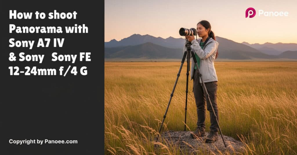 How to Shoot Panoramas with Sony A7 IV & Sony FE 12-24mm f/4 G