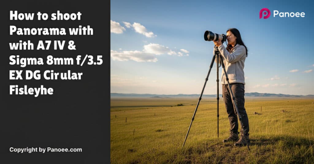 How to Shoot Panoramas with Sony A7 IV & Sigma 8mm f/3.5 EX DG Circular Fisheye