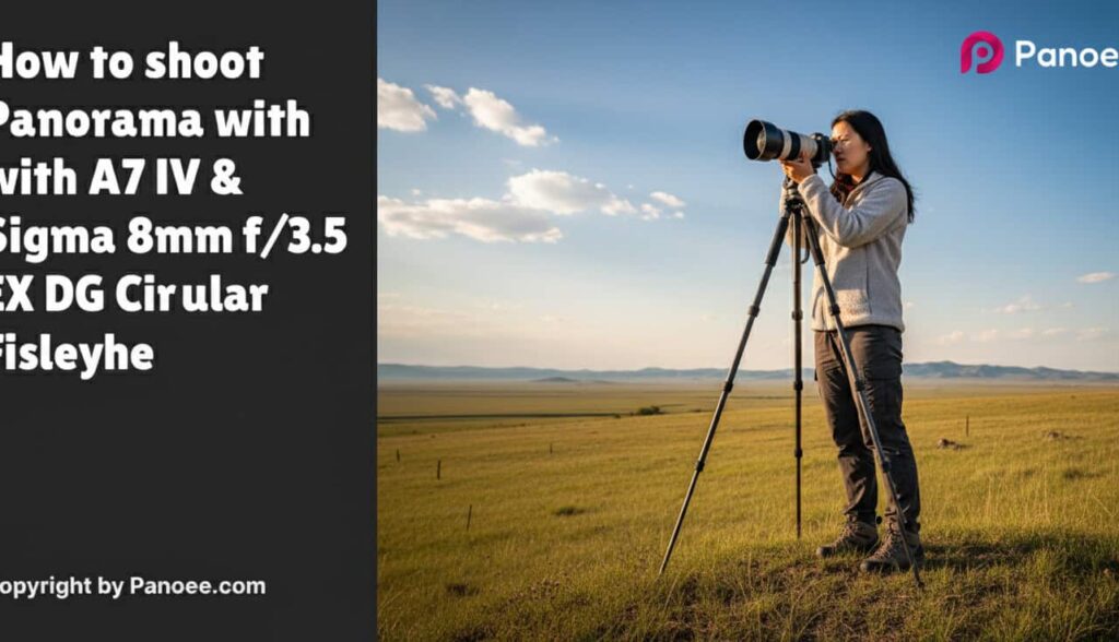 How to Shoot Panoramas with Sony A7 IV & Sigma 8mm f/3.5 EX DG Circular Fisheye