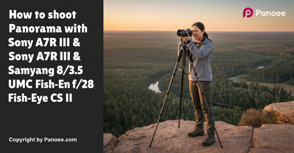 How to Shoot Panoramas with Sony A7R III & Samyang 8mm f/3.5 UMC Fish-Eye CS II
