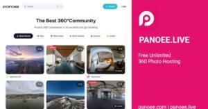 Panoee.live - Free Unlimited 360 Photo Hosting