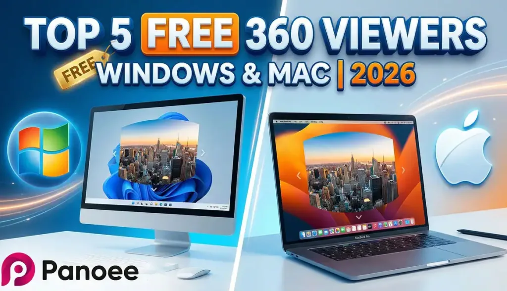 Top 5 Free 360 Photo Viewers for Windows & Mac in 2026