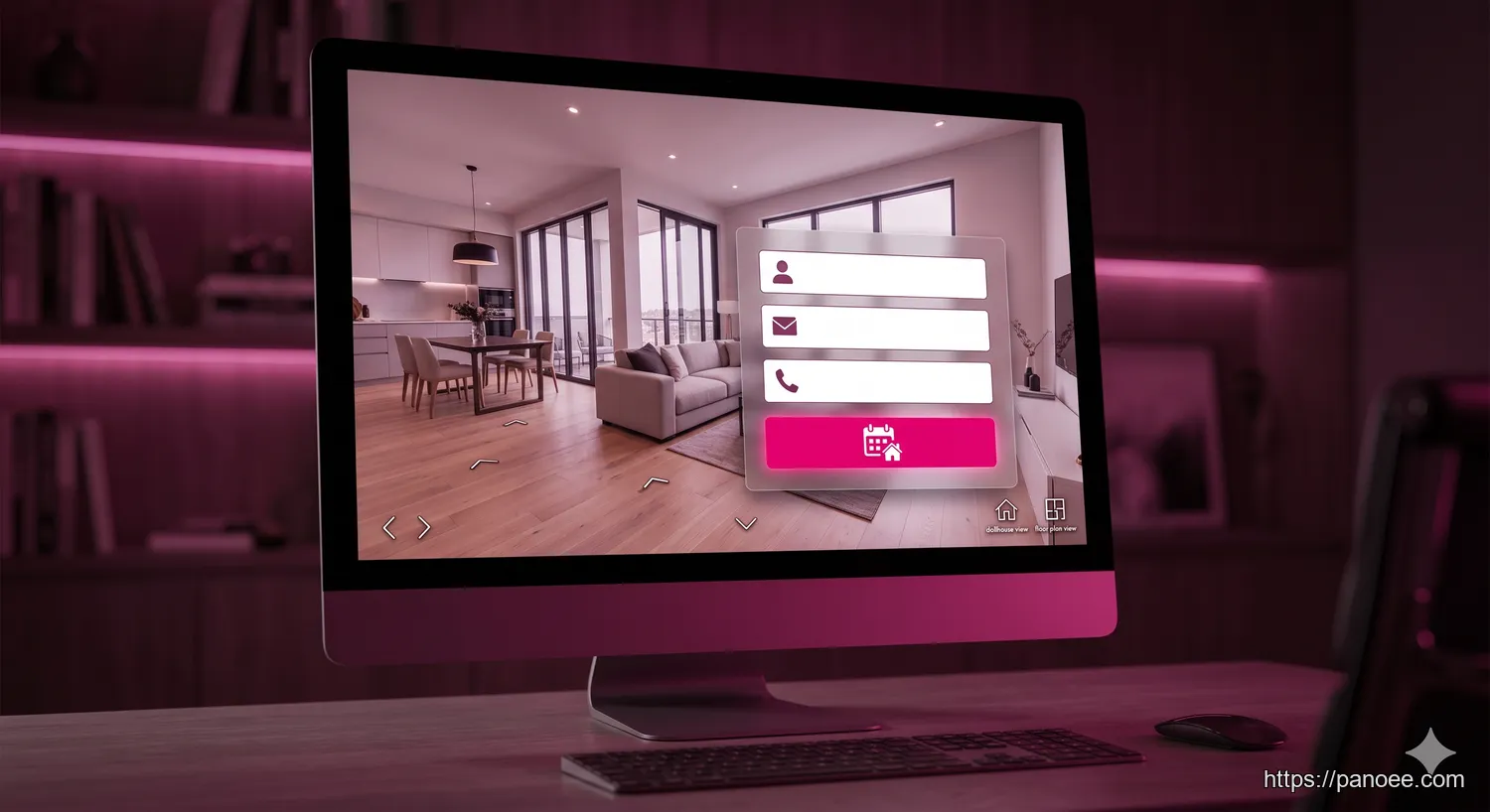 3DVista alternatives - 4. CloudPano — Best for In-Tour Lead Generation