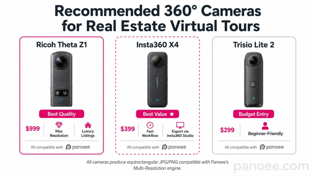 Virtual Tour Real Estate - Step 1 - Choose Your 360° Camera