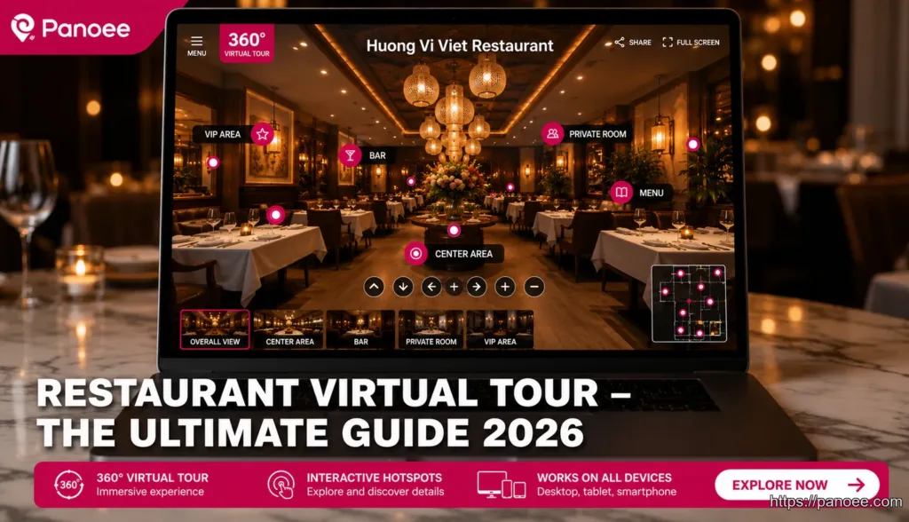 Restaurant Virtual Tour: The Ultimate Guide to Boost Bookings & Local SEO in 2026