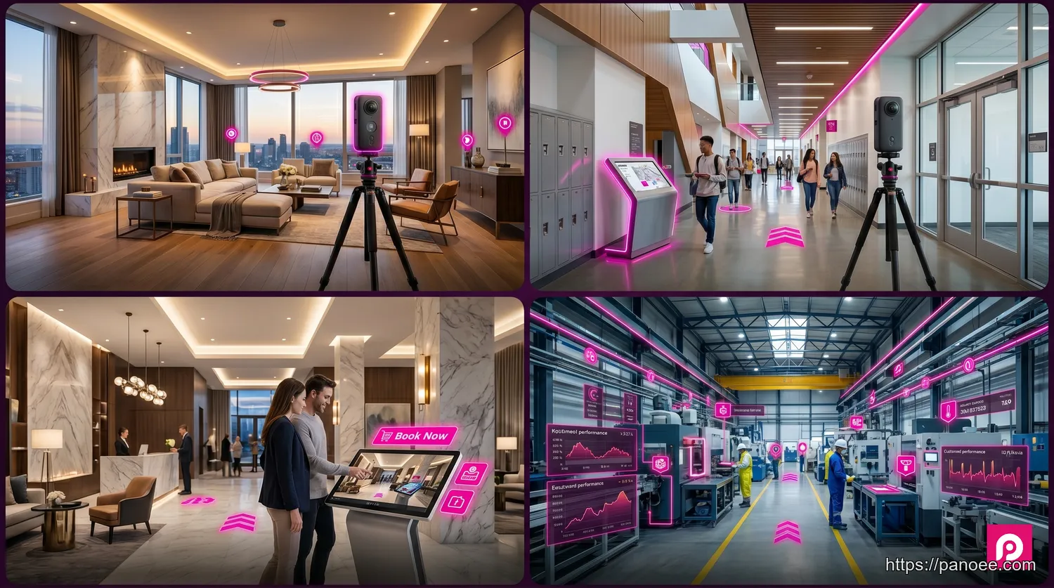 VR tour software - Real-World Applications: Who Builds with Panoee?