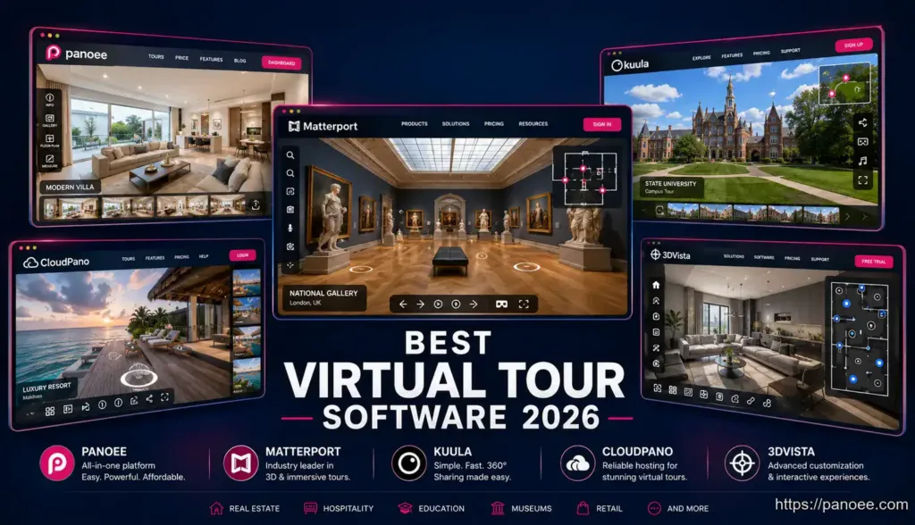 Best Virtual Tour Software in 2026: Compared, Ranked & Chosen for Your Use Case
