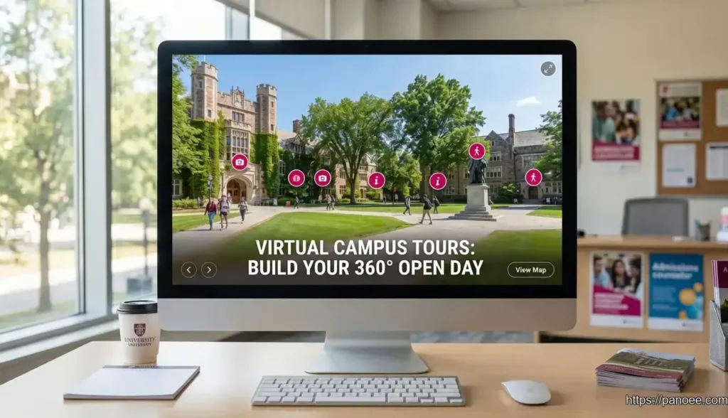 Virtual Campus Tours: How Universities Build 360° Open Days That Actually Convert